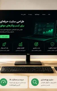 طراحی سایت حرفه‌ای فروش ۲۴ ساعته کسب‌وکار