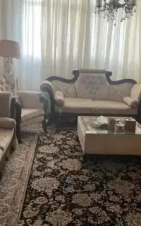 مبل کلاسیک چوب گردو 7و نهار خوری 8نفره میز گردون