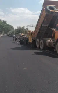 نصب انواع ایزوگام ،  آسفالت  ، زیرسازی وشیب بندی