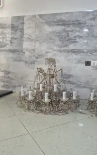 لوستر ۱۹ شعله کریستالی