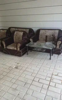 یک دست مبل کامل چوب محکم قیمت مناسب