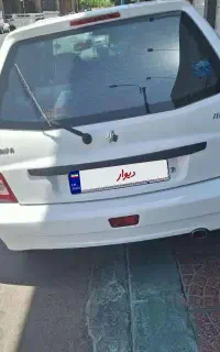 پراید ۱۱۱سفید مدل ۱۳۹۵