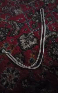 زنجیرنقره ایتالیایی ۱۵/۵گرم