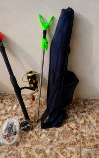 لنسر ماهیگیری  حاضر آماده برای ماهیگیری