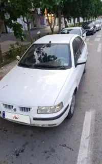 سمند ۱۳۹۲ بدون رنگ