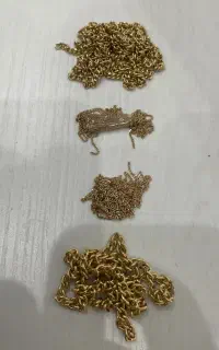 طلا (زنجیر متری مناسب سرمایه گذاری)