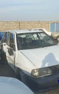 پراید مدل ۸۷ تصادفی