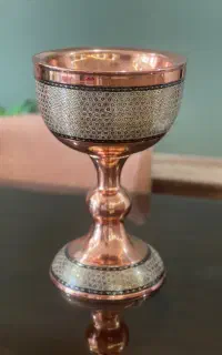 جام مس خاتم کاری (سنگاب)