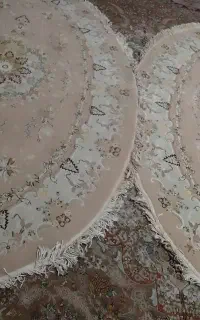 دو تخته قالیچه زمرد مشهد ۴ متری
