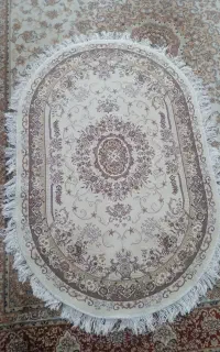 فرش بیضی ماشینی