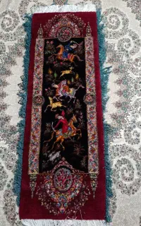 فرش طبیعی نقشه شکارگاه