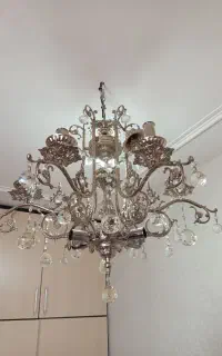 لوستر برنزی ۶ شاخه ۱۲ شعله