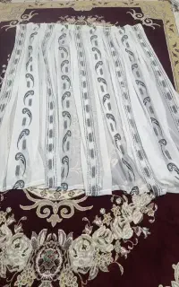 پرده حریرـ والان ـ چوب پرده