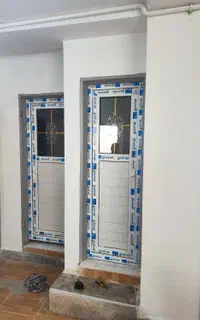 ساخت درب و پنجره دوجداره upvc