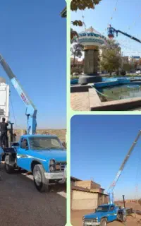 جرثقیل نیسان،بالابر تلسکوپی لجور دکل بلند و جرثقیل