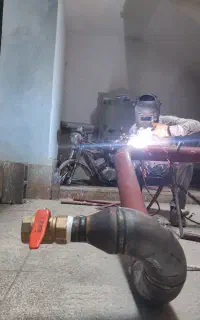 لوله کشی گاز و آتش نشانی