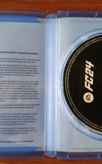 بازی دیسک fc24 تمیز بدون خش