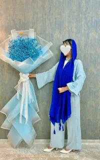 ژیپسوفیلا یک متر و هفتاد دسته گل عروسک