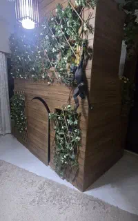 تخت خواب کلبه دو طبقه