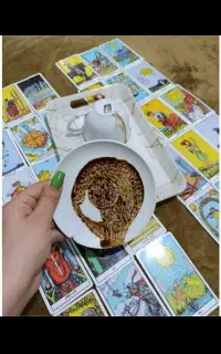 فال قهوه‌..تاروت.شمع تراپی