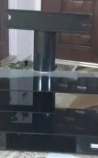 میز tv شیشه‌ای سالم