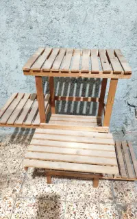 استند چوبی گلدان
