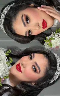 آموزش رنگ میکاپ شینیون اصلاح ابرو کوتاهی ناخن