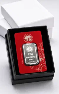 شمش نقره 25g زیر قمت کل ایران تضمینی+طلا ساچمه