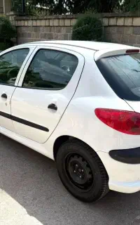 ۲۰۶ تیپ ۵ مدل ۹۵ لاستیک نو بدون گیریسی در حد نو