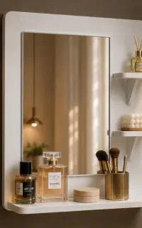 حراج شلف پیشخوان دار ضدآب مخصوص سرویس بهداشتی حمام