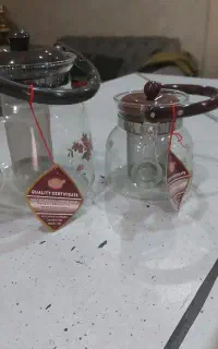 کتری وقوری پیرکس گلدار۲۷۰۰۰۰۰