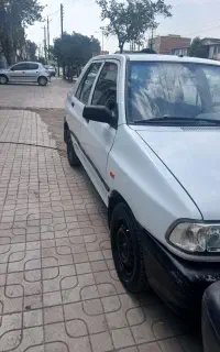 پراید مدل ۹۴ بی رنگ