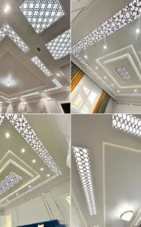 کناف سقف کاذب کنافکار تاپشیت کناف کار دیوارکوب pvc