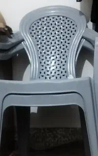 دو عدد صندلی پلاستیکی نو