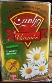 روغن ۵ کیلویی نیمه جامد ورامین حاوی روغن ذرت