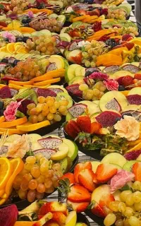 سینی میوه لوکس