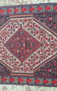 جاجیم دستباف قدیمی جنس پشم