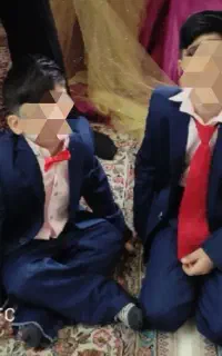 کت شلوار بچگانه با پیراهن
