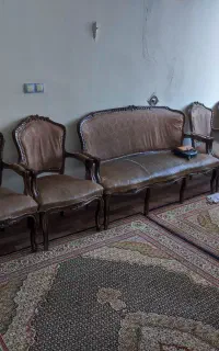 مبلمان صنعتی دست دوم سالم ۹ نفره.