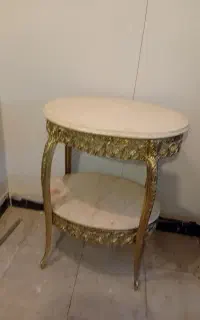 میز برنز دوطبقه