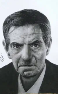 طراحی سیاه قلم مجازی و خوشنویسی