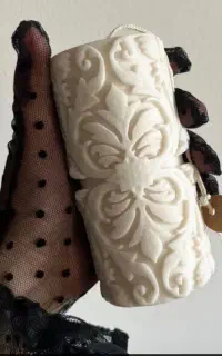 شمع استوانه منبت