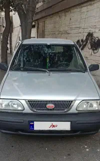 پراید ۱۴۱ آی مدل ۸۶ نقره ای