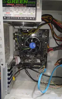 کیس کامپیوتر ایسوس h110 ddr4 رم ۸ گرافیک2