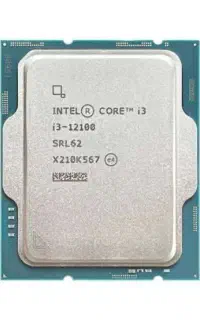 پردازنده i3 12100 + فن اورجینال