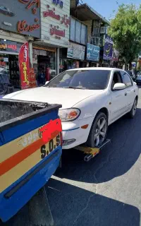 یدک کش چرخگیر امدادخودرو یدکش . نیسان.خودروبر