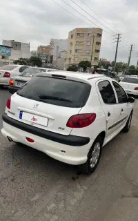 پژو ۲۰۶تیپ ۳ مدل ۸۹