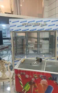 یخچال ویترینی در حد نو