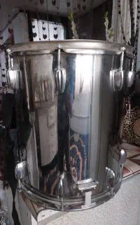طبل (دمام/دوقول) ارتشی استیل - در حد نو