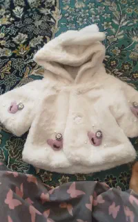 لباس بچگانه دخترانه نو مناسب سیسمونی